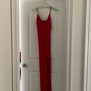 Long Red Dress